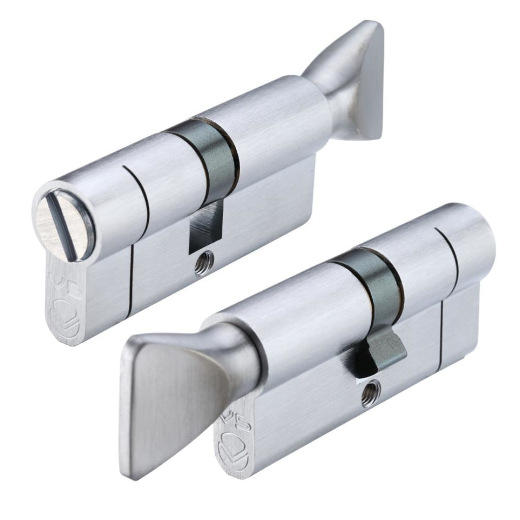 V5 70mm Euro Cylinder Turn with Coin Release | Premier Fire Doors Premier Fire Doors