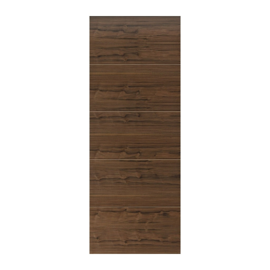 Jb Kind Internal Lara Walnut Flush Fd30 fire Door 1981 x 610 x 44mm / Walnut Veneer Premier Fire Doors