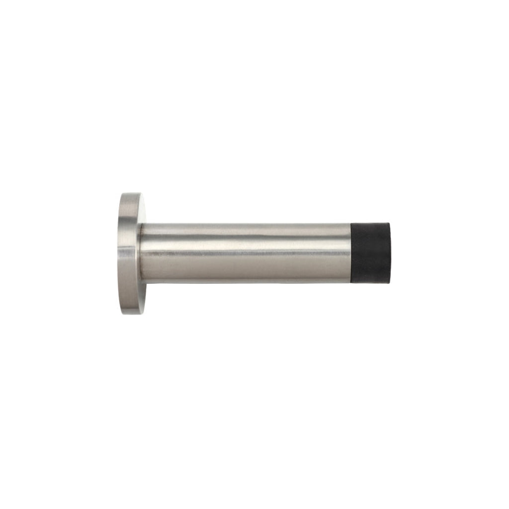 Door Stop - Cylinder - 70mm Projection With Rose | Premier Fire Doors Premier Fire Doors