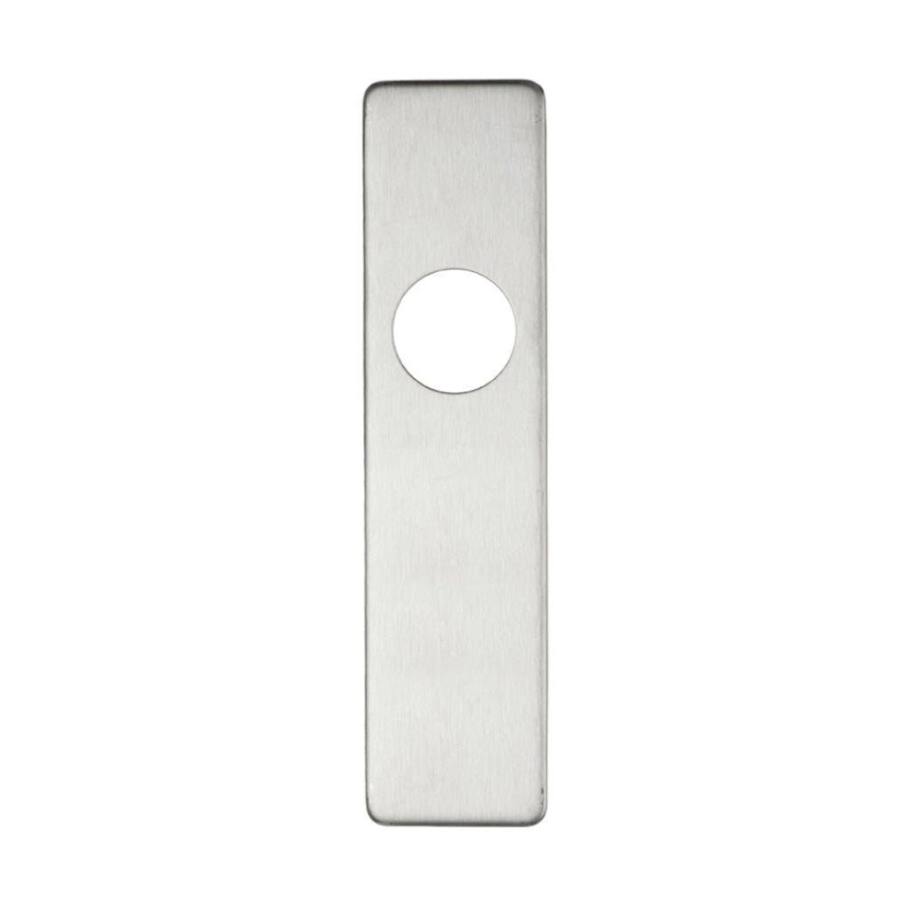Cover plate for 19 mm RTD Lever on Short Backplate - Latch - 45mm x 180mm PSS | Premier Fire Doors Polished Stainless Premier Fire Doors