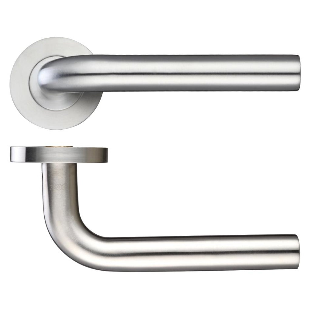 19mm Radius Lever - Screw On Rose | Premier Fire Doors Premier Fire Doors